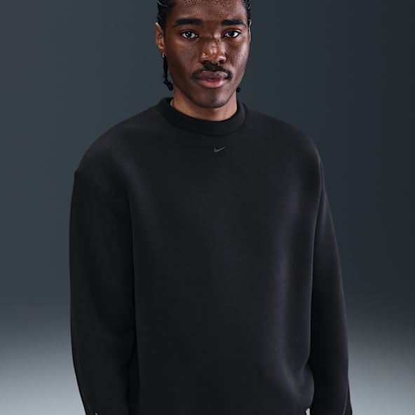NIKE/ナイキ NSW THERMA FLEECE CREW NECK SWEAT GREY BIG SIZE Grey Therma-FIT Crew Neck Hoodies and Pullovers. Nike.com